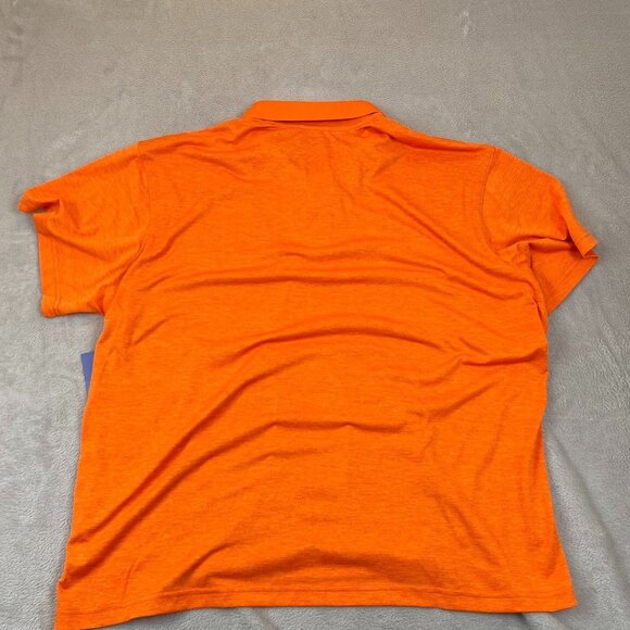 NWT Champion Mens Polo Shirt Size 2XL Clemson Tigers Top Short Sleeve Orange - Picture 11 of 11